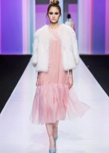 Autumn dress pink