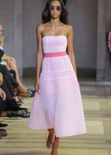 A-line strapless dress from K. Herer