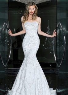 Strapless Mermaid Wedding Dress