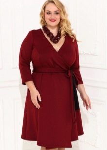 Plump wrap dress