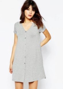 V-Neck Wrap Dress