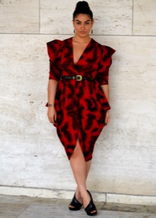 Dress-robe for plump