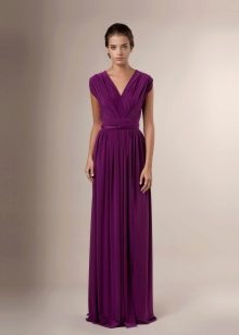 Jersey flared dress