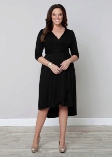Jersey dress for chubby