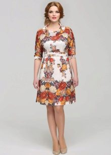 Robe de châles Pavloposad pour le surpoids
