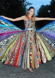 Floor-length tie dress