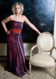 Straight tie dress