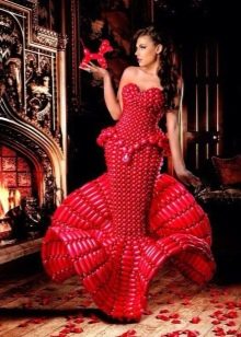 Open ball dress