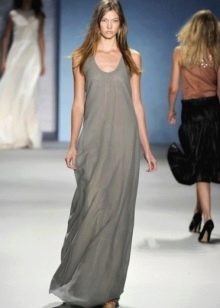 Long summer tank-top dress