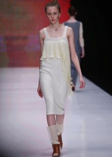 Knitted woolen dress-shirt