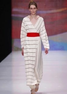 Wool wrap dress
