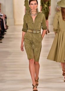 Φόρεμα Boggy Military Velvet
