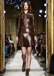 Eco-leather dress shooklad