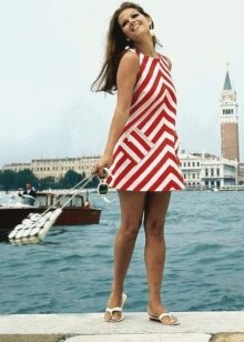 60s striped dress