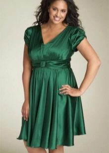 Empire style dress for plump short