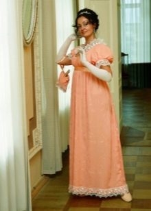 Empire style ball dress