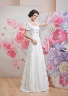 Floor-length empire dress