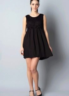 Empire style a-line short dress