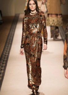 Boho chic dress shiny
