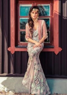 Boho chic mermaid dress