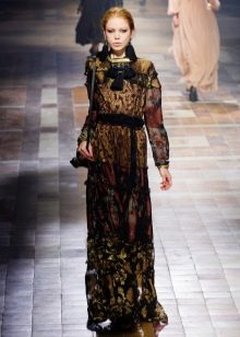 Boho chic dress with sleeves