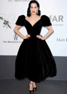 Dita von teese in retro style