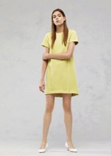 Retro A-Line Dress with Sleeve