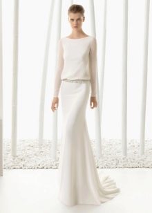 Wedding dress simple
