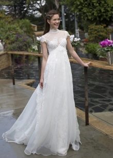 High Waist Maternity Wedding Dress