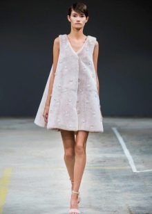 Winter dress short wide