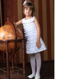 Tiered dress for girls 6-8 years old