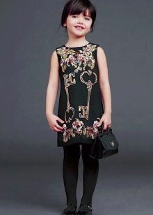 Elegant dress for girls straight
