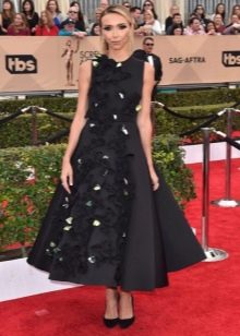 Fashionable dress 2016 in black
