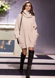 Fashionable jumper dress 2016