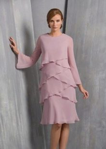 Fashionable tuxedo dress for the spring-summer 2016 season