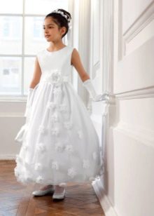 Elegant dress for girls long