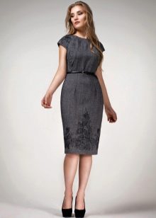 tweed dress for office