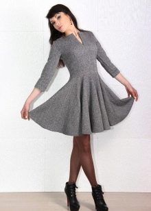 feminine tweed dress