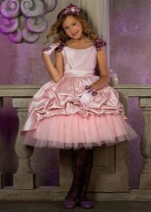 Lush short dress for a girl of 12 years old