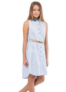 Denim dress for girls 15-16 years old