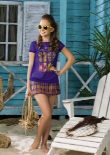 Tunic dress for girls 10-12 years old