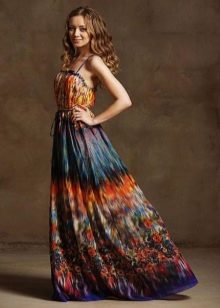 colorful cambric dress