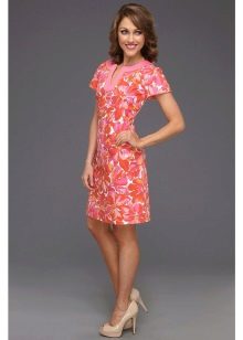 delicate floral print dress