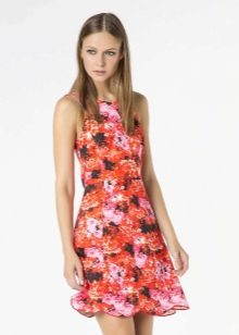 summer dress made of poplin
