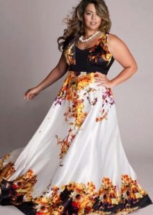 summer satin dress for fat