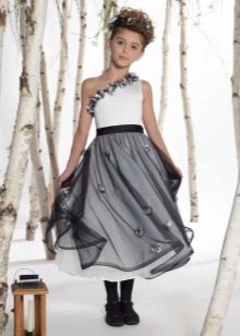 one shoulder dress for 4th grade prom