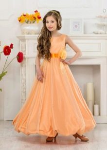 Grade 4 yellow prom dress