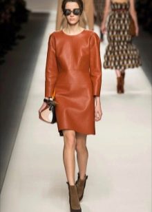 Shoes for a brown leather dress for every day