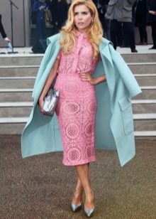 turquoise accessories for a lace dress for every day