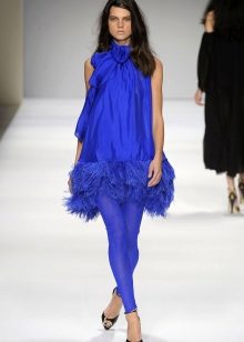 Blue legends to a blue dress